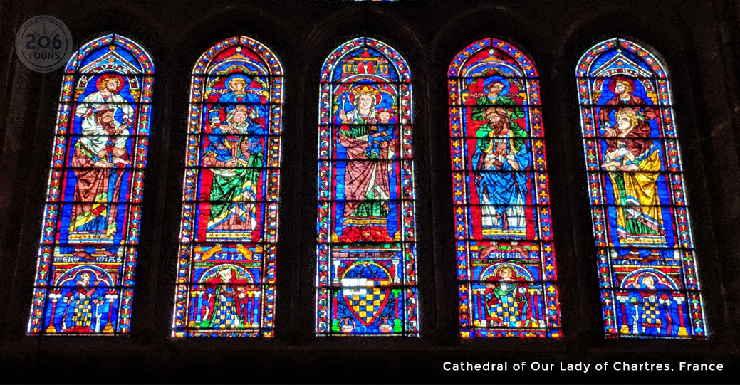 Chartres - Switzerland, France and Germany