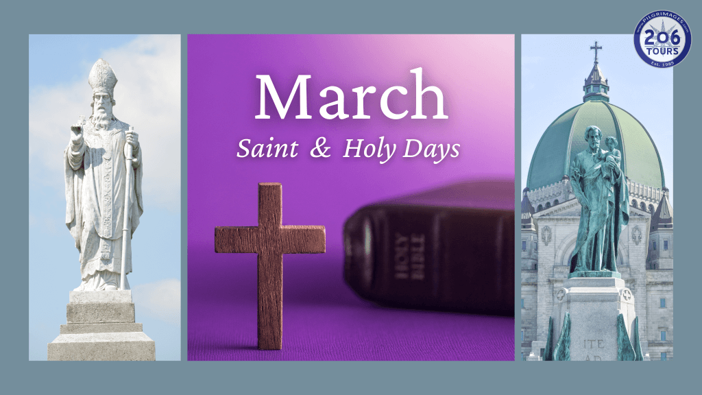 march saint and holy days lent