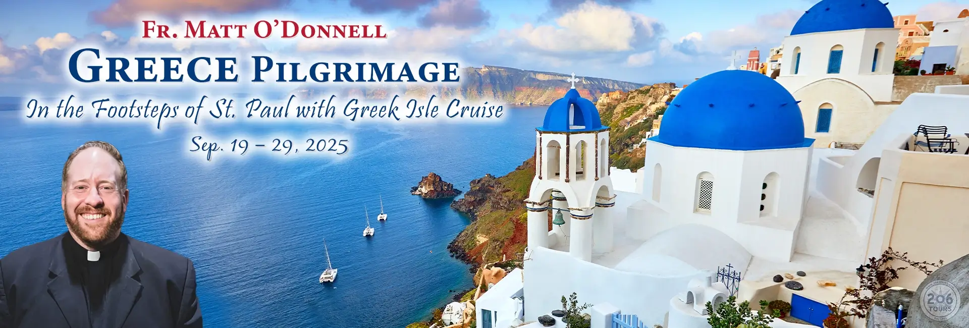 Fr. Matt O’Donnell Greece Pilgrimage