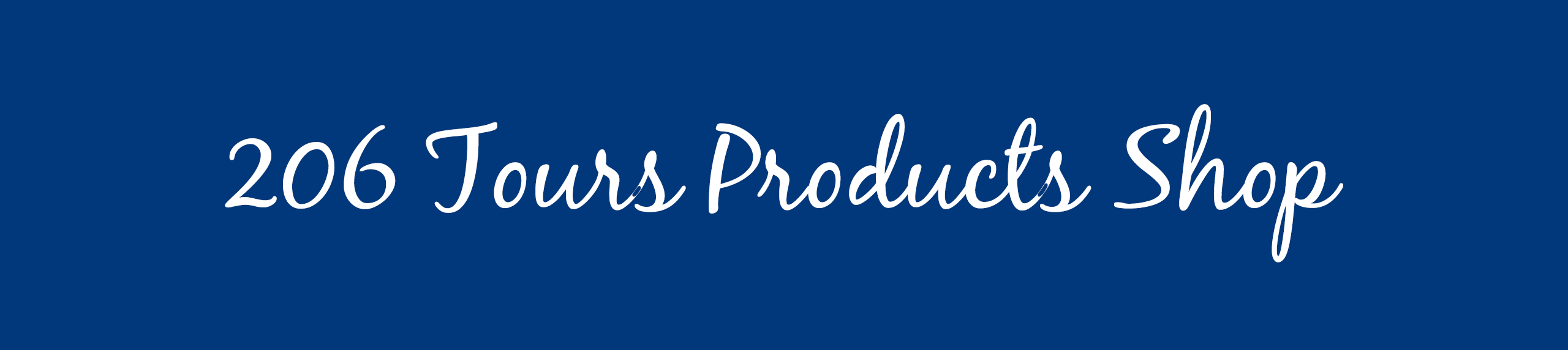 206 Tours Products Shop
