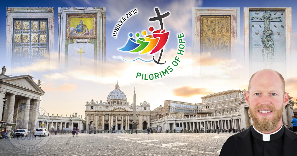 Fr. Chase Hasenoehrl & Fr. Jairo Restrepo Rebholtz Family Pilgrimage to