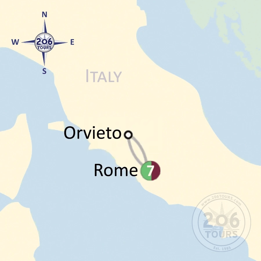pilgrimage map