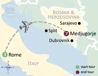 pilgrimage map