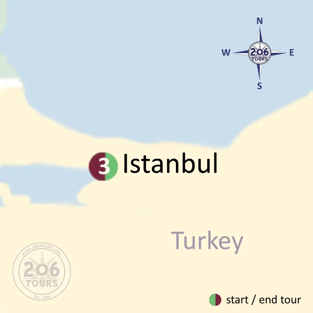 pilgrimage map