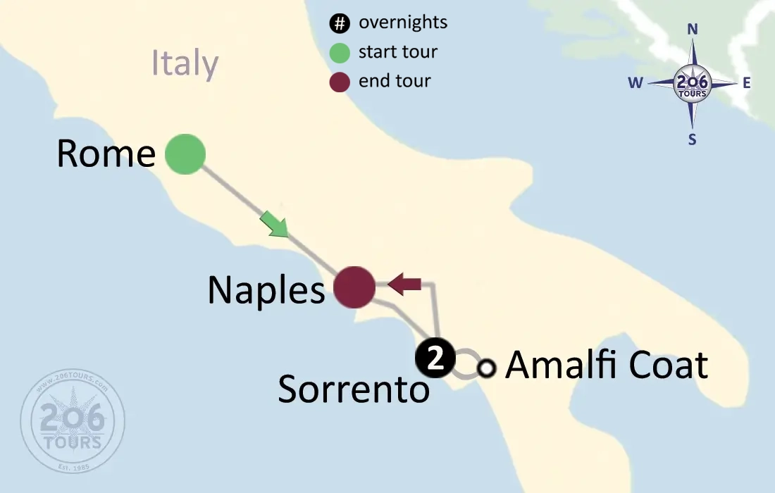 pilgrimage map