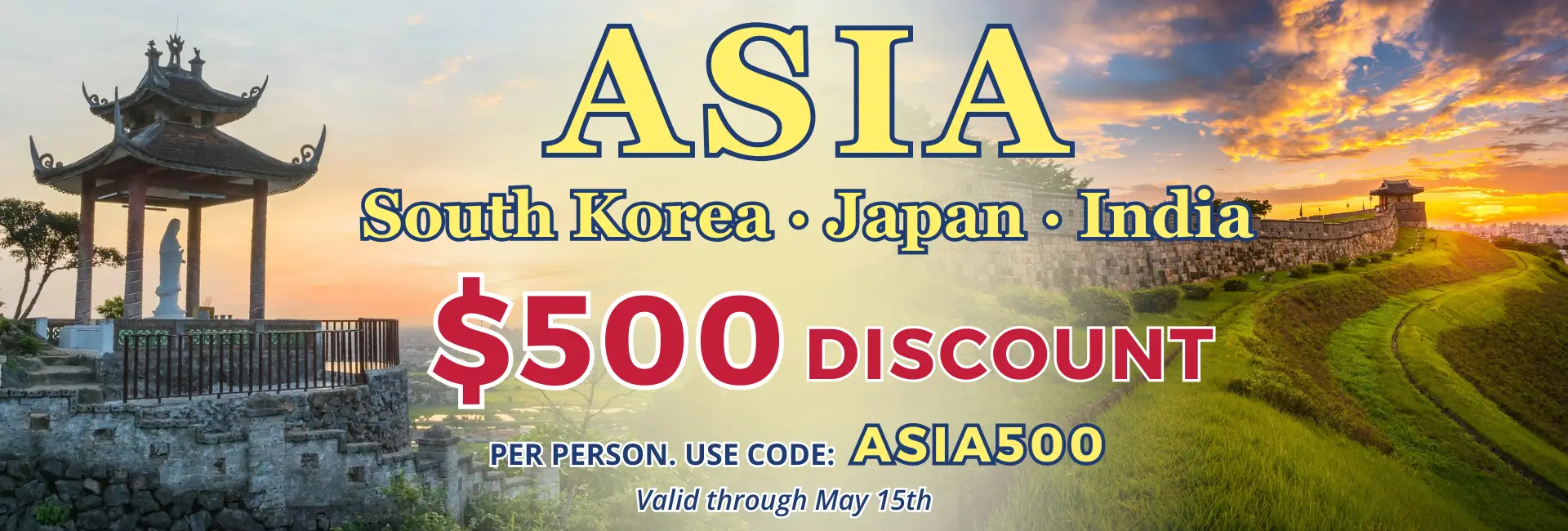 Asia Pilgrimage Sale