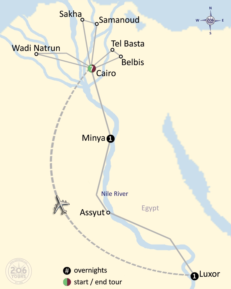 pilgrimage map