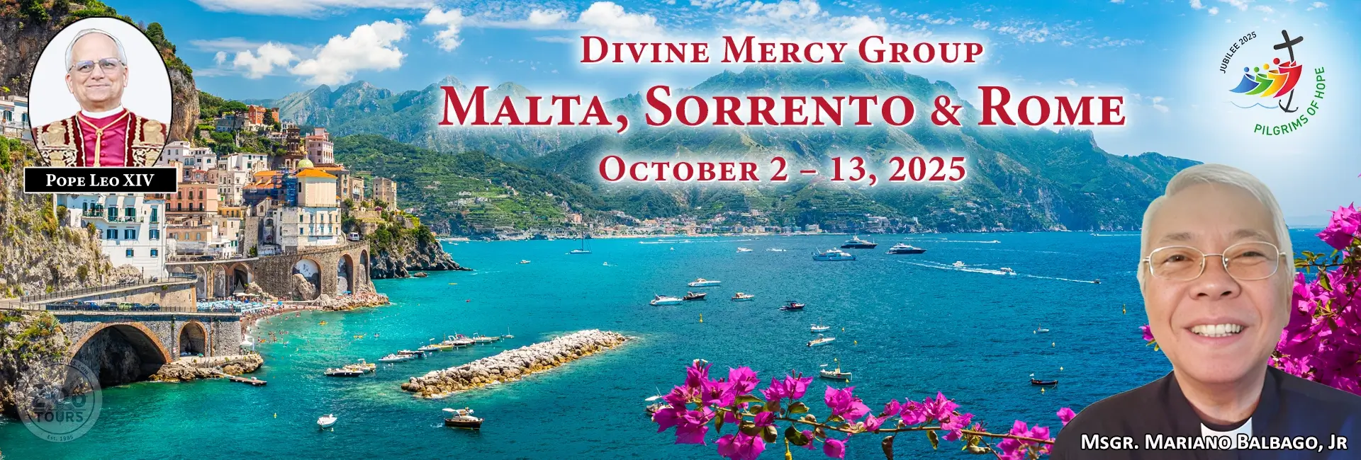 Msgr. Mariano Balbago, Jr Malta, Sorrento & Rome Pilgrimage