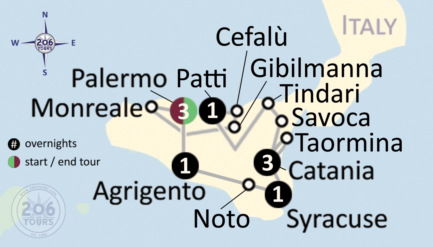 pilgrimage map