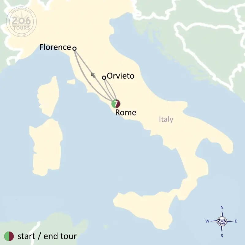 pilgrimage map