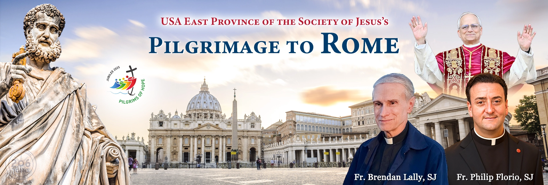 Fr. Brendan Lally, SJ & Fr. Philip Florio, SJ Pilgrimage to Rome
