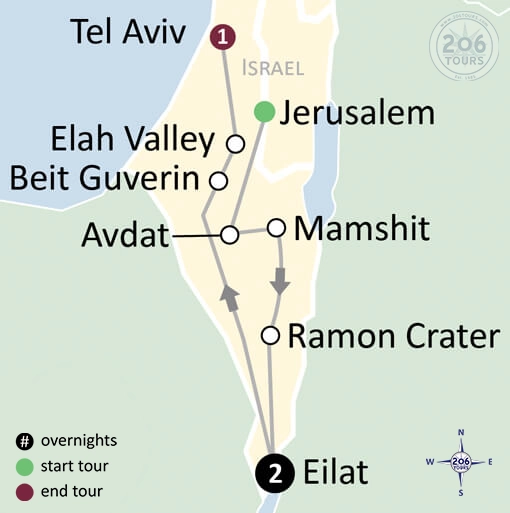 pilgrimage map