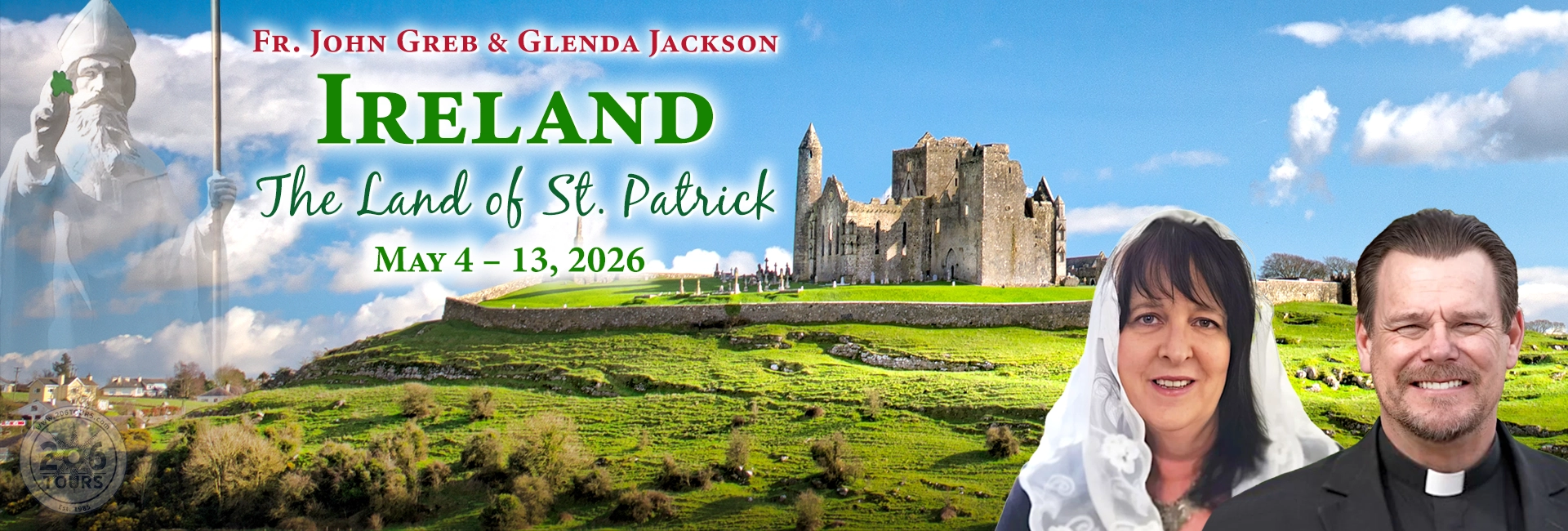 Fr. John Greb & Glenda Jackson Ireland – The Land of St. Patrick