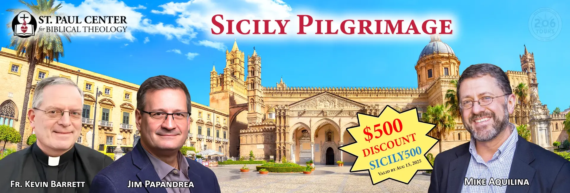Mike Aquilina Sicily Pilgrimage