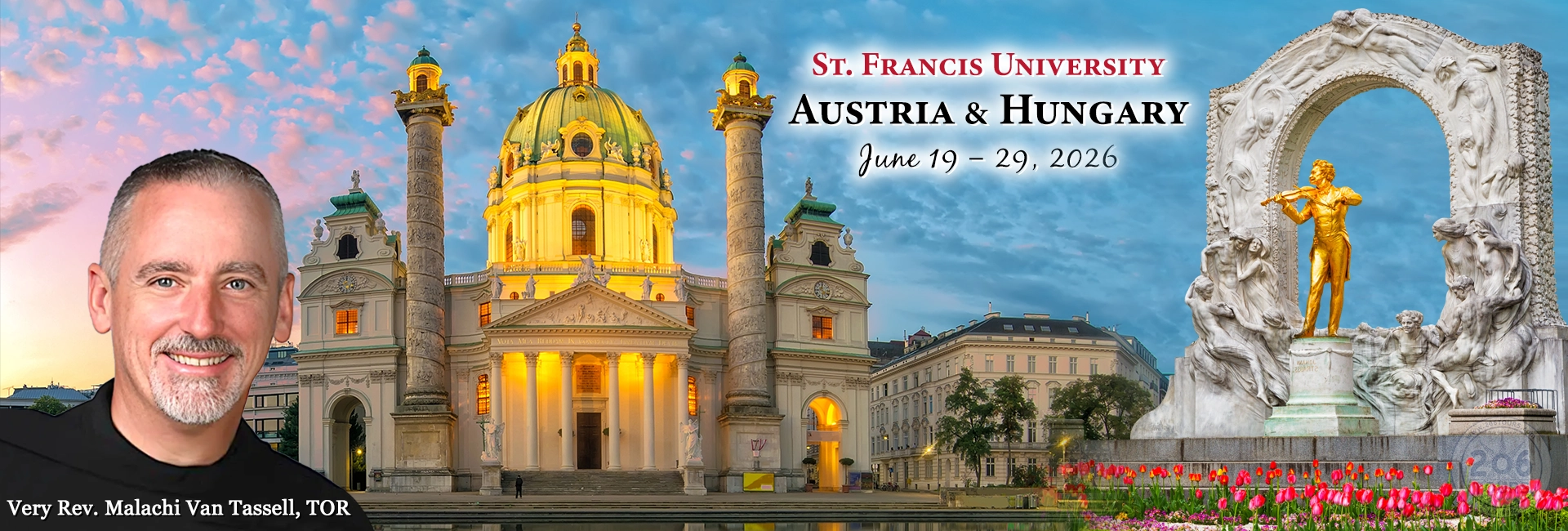 Very Rev. Malachi Van Tassell, T.O.R. Austria & Hungary Pilgrimage