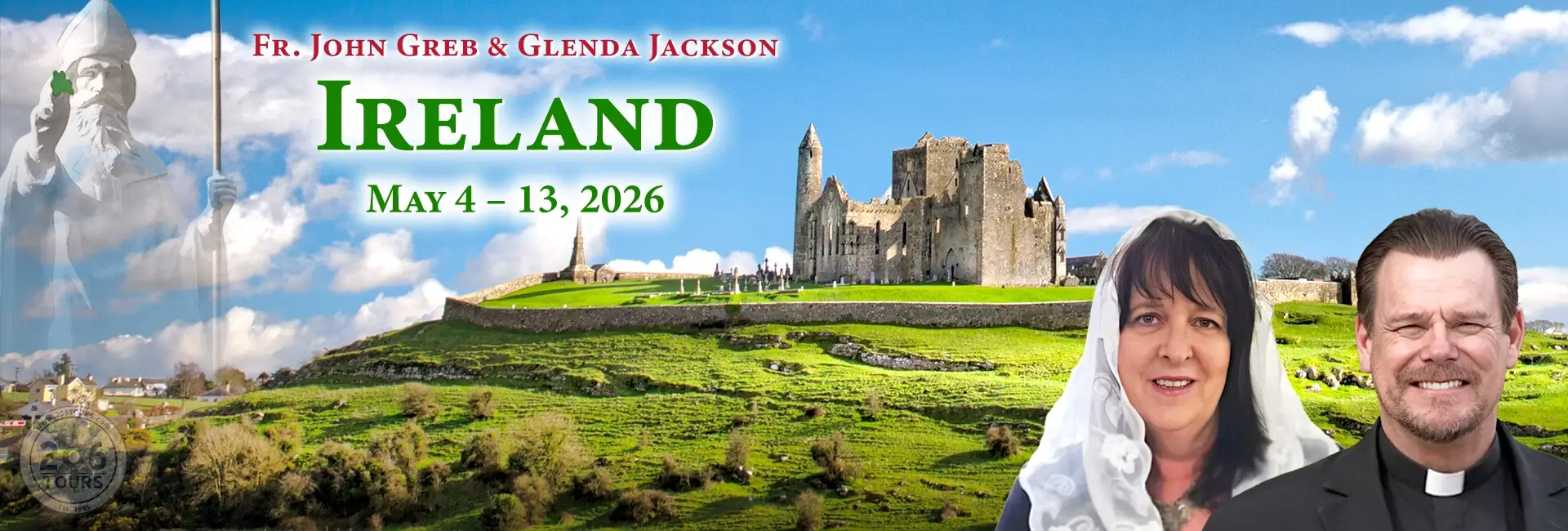 Fr. John Greb & Glenda Jackson Ireland – The Land of St. Patrick