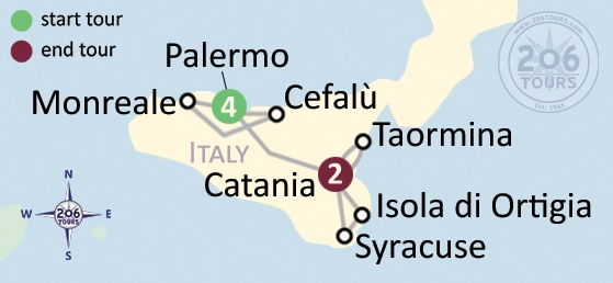 pilgrimage map