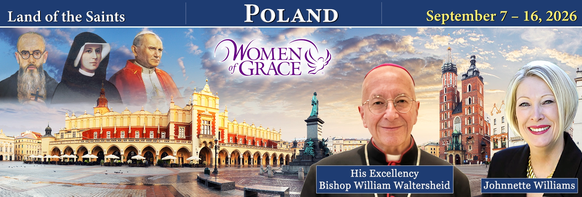 Johnnette Williams Poland Pilgrimage