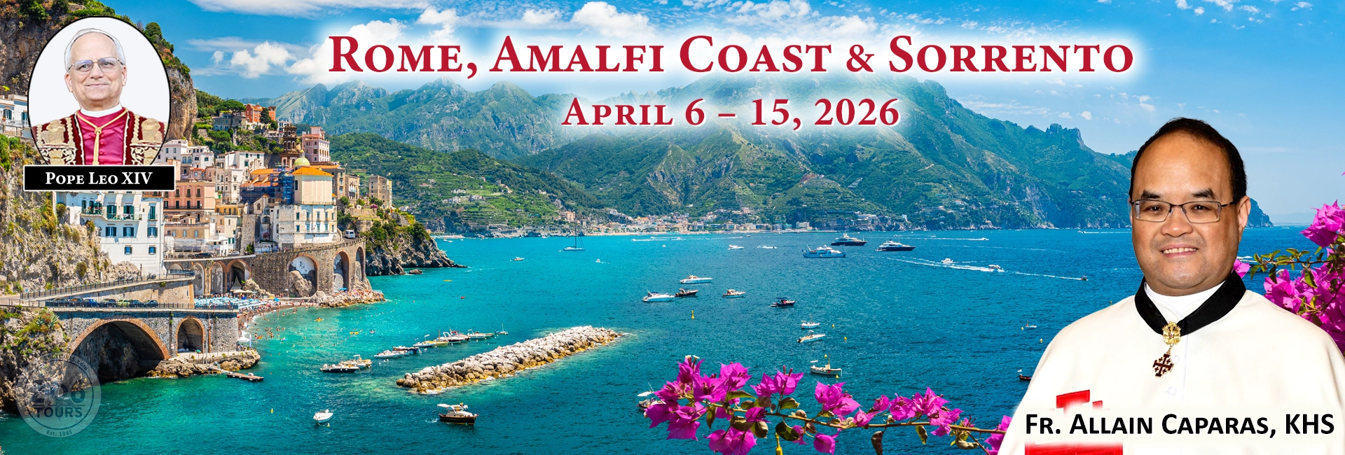 Fr. Allain Caparas, KHS Rome, Amalfi Coast & Sorrento Pilgrimage
