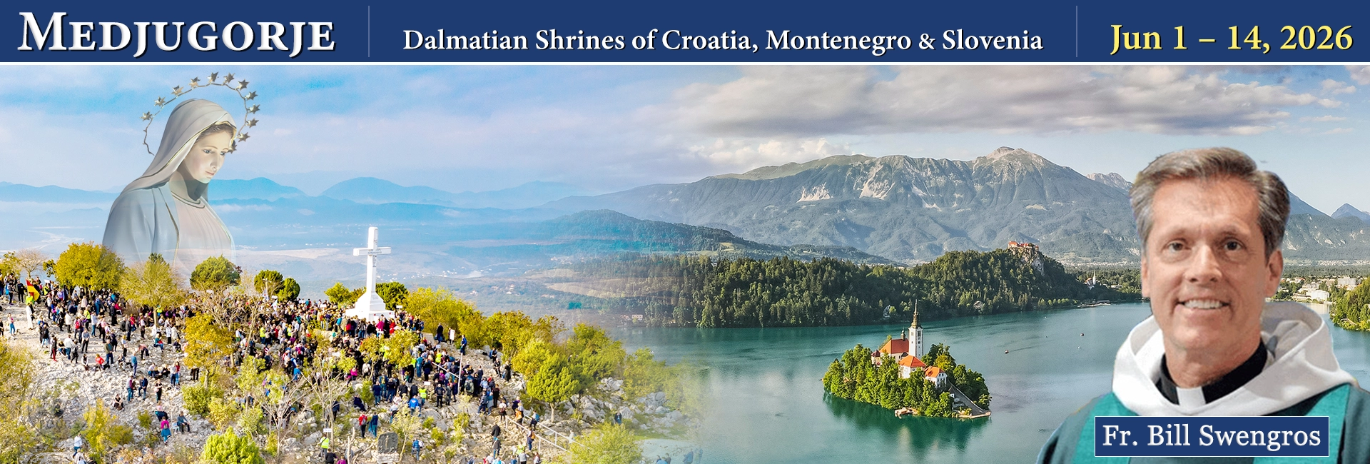 Fr. Bill Swengros & Maritza Reyes Medjugorje Pilgrimage