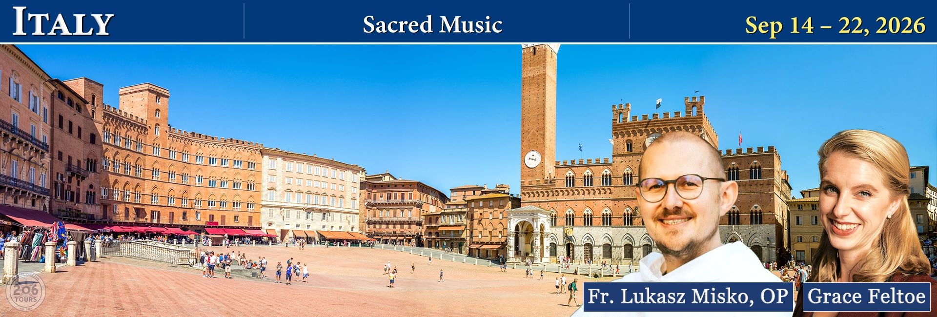 Fr. Lukasz Misko, OP & Grace Feltoe Sacred Music Pilgrimage to Italy