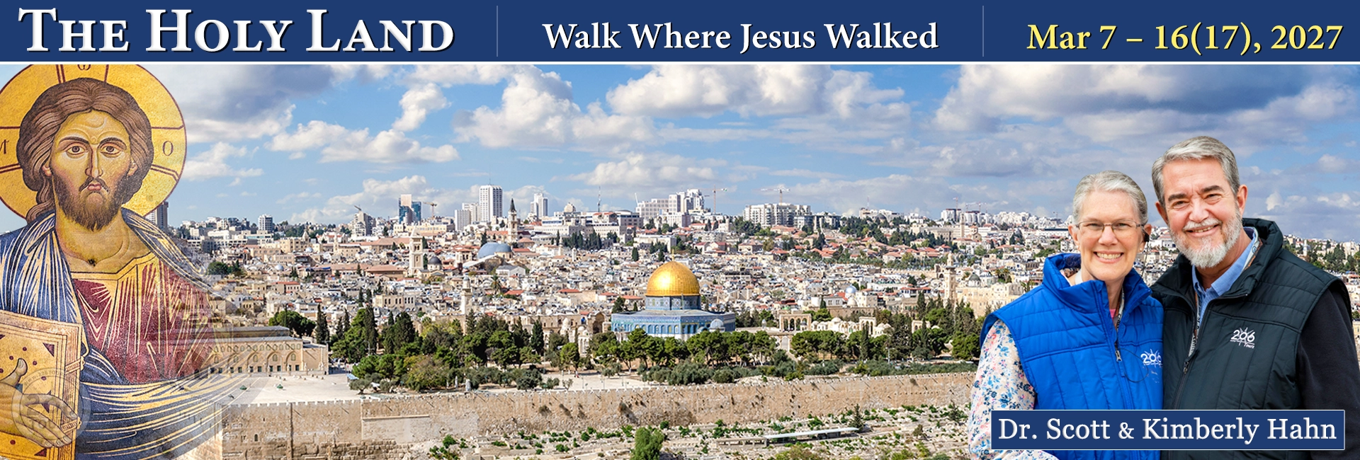 Dr. Scott Hahn & Kimberly Hahn Holy Land Pilgrimage