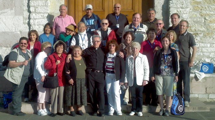 Assisi with Fr. Damien Schill