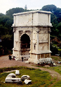 Arch of Titus - Rome, Italy